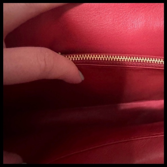 Coach Red tabby bagLeather - Picture 3 of 4